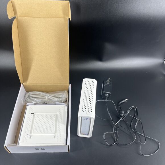 ARRIS SURFboard SB6190 Cable Modem 32 x 8 Gigabit DOCSIS 3.0 White with box - Picture 1 of 16